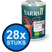 Yarrah 28x cat bio pouch fillets gravy beef 85gr