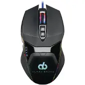 Veho GZ1 Muis Ambidextrous USB Type-A Optisch 6400 DPI (Bedraad), Muis, Zwart
