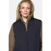 Ilse jacobsen Lange gewatteerde bodywarmer ART25