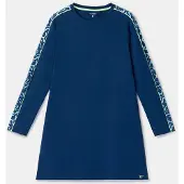 Woody slaapkleed dames - donkerblauw - 262-15-XDA-Z/881 - maat M