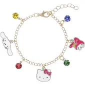 Hello Kitty - Anime Armband - & Friends - zilverkleurig - Maat Standard