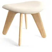 Tom Dixon Slab Voetenbank Naturel / Linara - Krukken Eiken Natural - SLLCOU01NALNFR05
