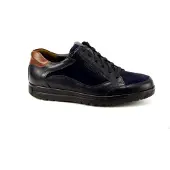 GIJS 2112 Wijdte K Veterschoenen | Maat 9 Heren Blauw