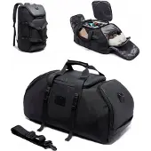 Bange Sporttas met Rugzakfunctie 2-in-1, 40L, met Schoenenvak