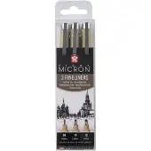 Sakura Pigma Micron Fineliner 3-set Broad