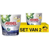Ariel Aanbieding: All In 1 Pods Regular (2 zakken - 160 wasbeurten)