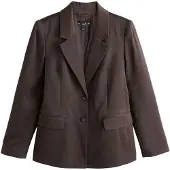 Next Blazers chocoladebruin