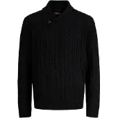 Jack & jones Premium Trui 'JPRBLUCALLUM' zwart