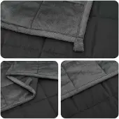 vidaXL Verzwaringsdeken Antraciet 235 x 290 cm 11 kg 100% Katoen 205T