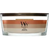 Woodwick Trilogy Hearth Spice Ellipse Geurkaars