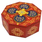 Philos Okto - Puzzle Magic Box - Houten secret box 10x10x4 cm