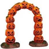 Lemax Pumpkin arch, b/o (4.5v) ornament