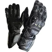 MUGENRACE Moone Sport Zwart Witte Handschoenen Maat M