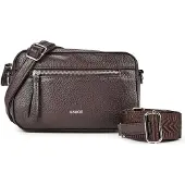 Gabor schoudertas Silena Camera Bag Dark Brown donkerbruin