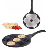 Selgros Pannenkoekenpan Dieren 26cm - Inductie & Gas