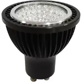 Fantasia GU10 5W LED 2700K 365lm zwart dimbaar