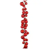 Mica Decorations Kerstballenslinger | | 1.8 meter (Rood)