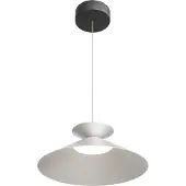 Masterlight Hanglamp Ceppo zwart met nikkel Ø 45cm met uplight