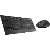 Rapoo 9500M Multi-Mode-Deskset Draadloos, Zwart