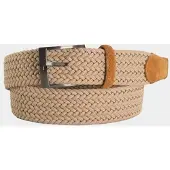 6Road Riem Groen Ceintuur vlecht stretch suede 395040/60