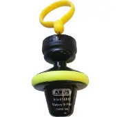 ABUS schijfslot Granit Victory XPlus 68 III SRA - Motorslot met goede grip - Opvouwbaar - beveiligingsniveau 16 - Geel