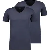 Ragman Onderhemd blauw