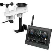 Bresser Weerstation - HD Wifi-Weerstation - Solar 7-in-1 Sensor - Zwart