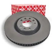 FEBI BILSTEIN Remschijf 107717 voorkant, geventileerd, 1 Stuk