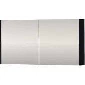 Proline SPK Comfort Spiegelkast Dubbelzijdig 120x14x60 cm Black Oak