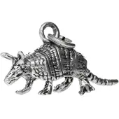 MOOYE ® - Collectie Zilveren Gordeldier XL kettinghanger