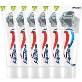 Aquafresh Tandpasta Tandsteen Controle - 6 x 75 ml - Voordeelverpakking