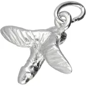 MOOYE ® - Collectie Zilveren Penis met vleugels klein kettinghanger