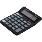 Q-CONNECT bureaurekenmachine KF19065, 12 cijfers, zwart