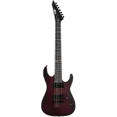 Esp Ltd M-207B DX Crimson Satin 7-snarige elektrische gitaar