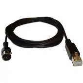 Cavus RJ45 naar 8-pins DIN Powerlink PL8 kabel voor B&O / zwart - 10 meter