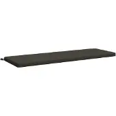 vidaXL Bankkussen SOEST 100% Polyester Antraciet 140 x 50 x 5 cm