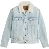 Levi's Tussenjas 'x Justin Timberlake Type 3' lichtblauw