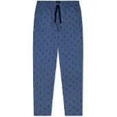 Schiesser Pyjamabroek ' Mix Relax ' blauw / blauw denim