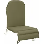 vidaXL Kussen voor Adirondack-stoel GEMERT 100% Polyester Olijfgroen