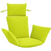 vidaXL Adirondack Kussen PUTTEN 100% Polyester Heldere Groen.