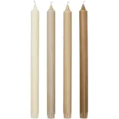 Ferm Living Pure Kaarsen - Lot de 4 Faded
