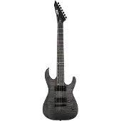 Esp Ltd M-207B DX See Thru Black Satin 7-snarige elektrische gitaar