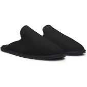 BOSS Heren Pantoffels Home Slip zwart (43), Plat, Geen, Homewear 50573400