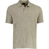 HUGO BOSS Poloshirt BOSS Orange grijs met structuur