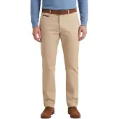 Gardeur katoenen broek beige effen katoen