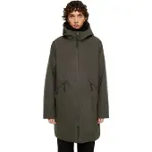 Elvine Torgny lange winterjas groen