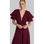 Madnezz House Jumpsuit wijnrood