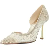 Dune London Pumps 'Cristelle' beige / goud