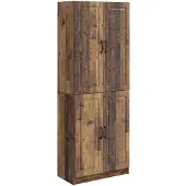 vidaXL Kast Set 2 st Bewerkt hout