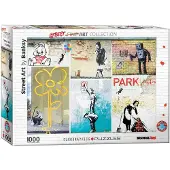 Eurographics Collage - Banksy Puzzel (1000 stukjes)